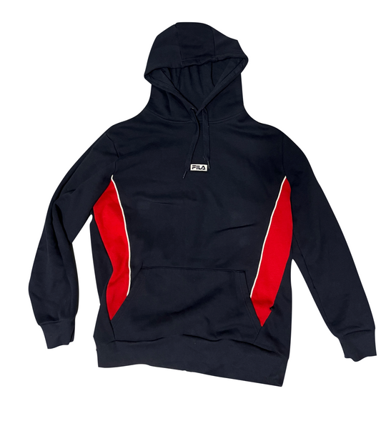 vintage fila hoodie (l)