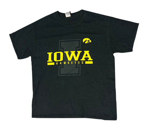 iowa hawkeyes tee (l)